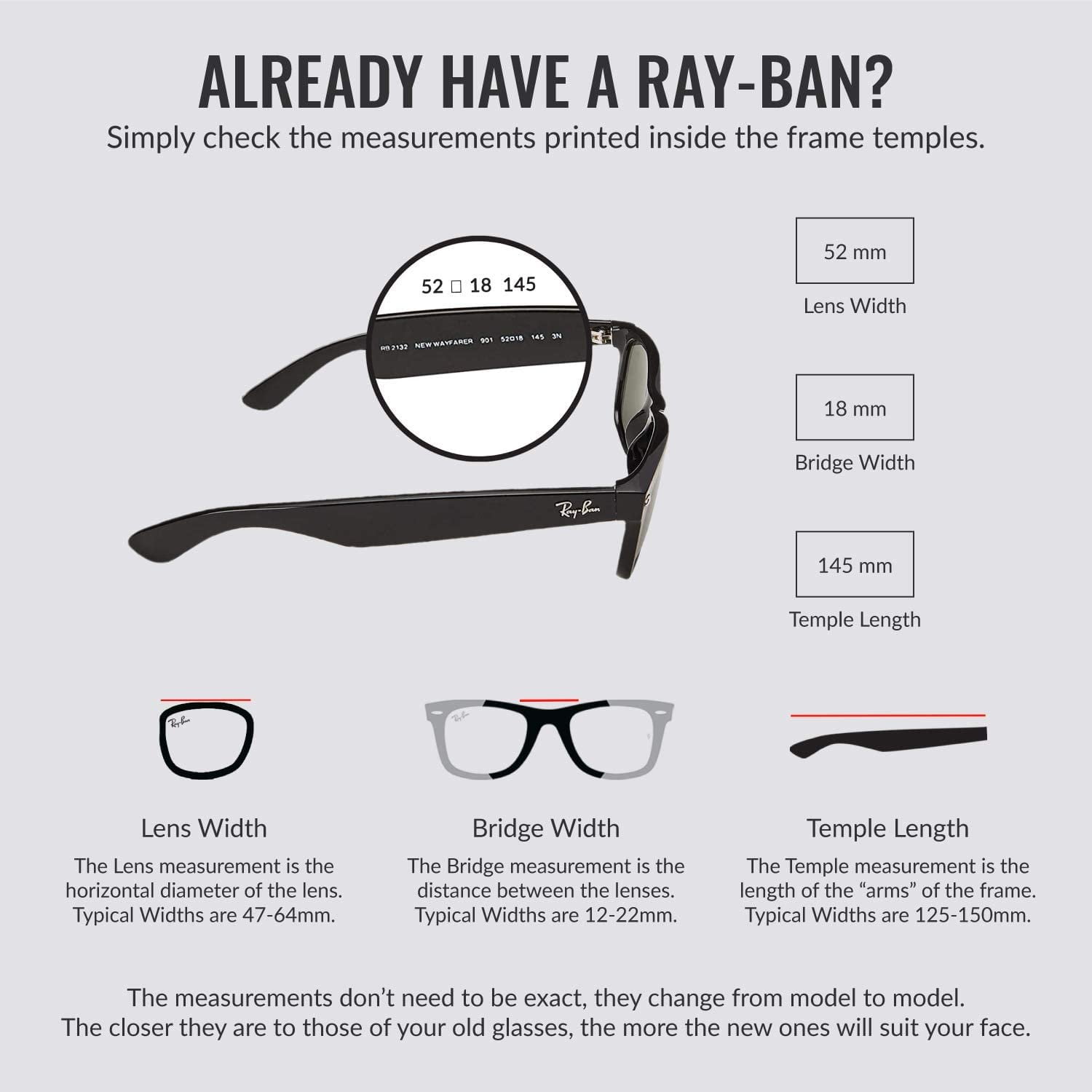 Rayban Wayfarer sunglasses 3D model | CGTrader